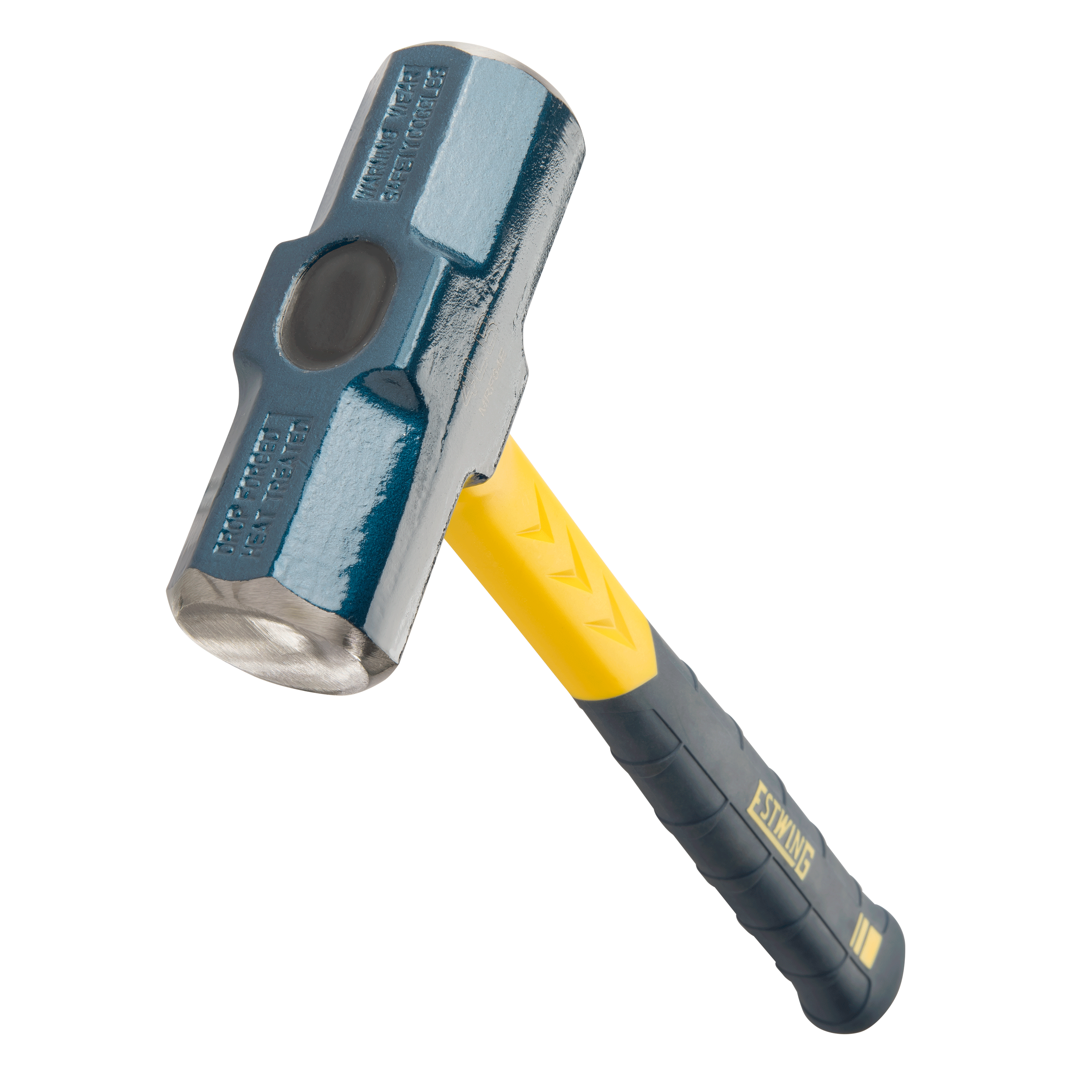 Martillo de maza de cabeza de acero lisa de 64.0 oz con mango de acero Estwing MRF64E