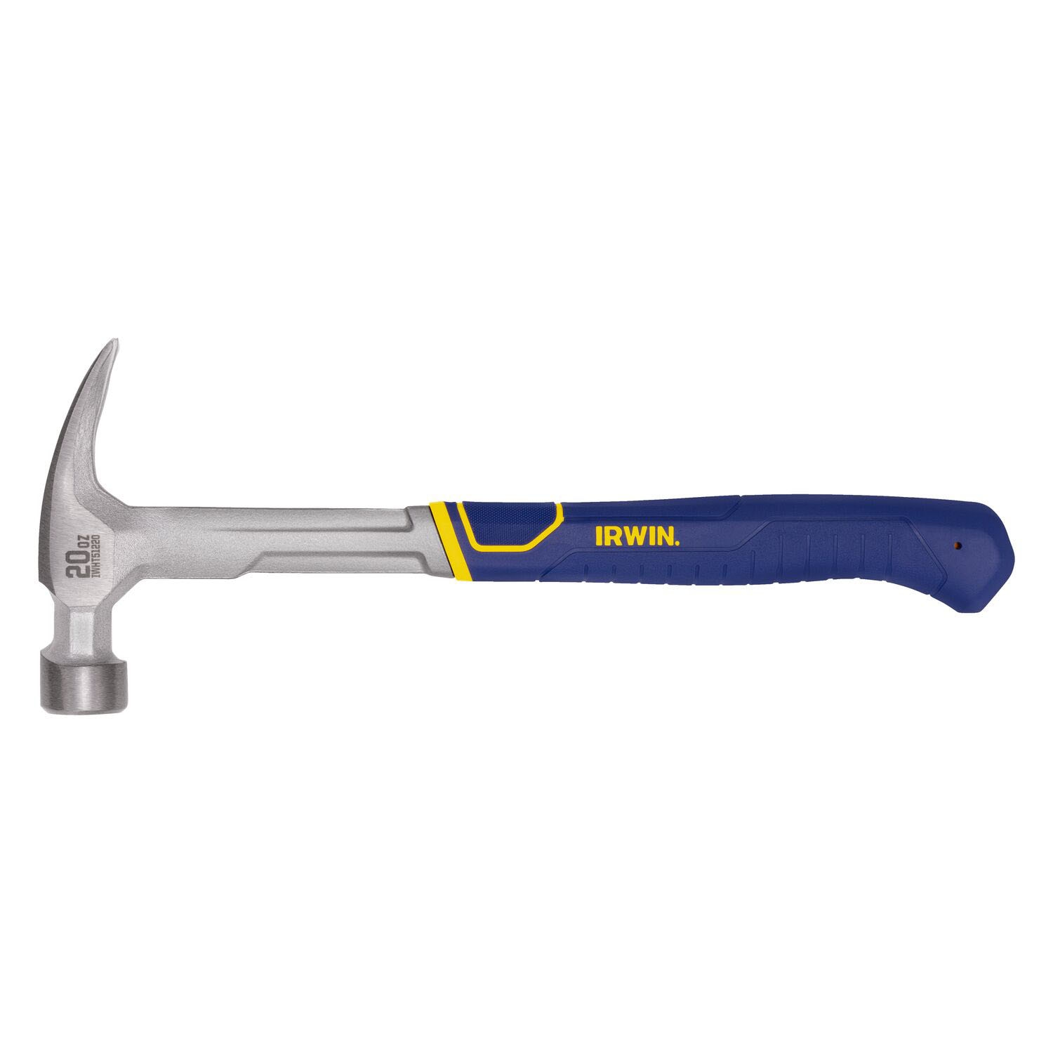 Martillo de garra de cabeza de acero con mango de acero de 20 onzas IRWIN IWHT51220