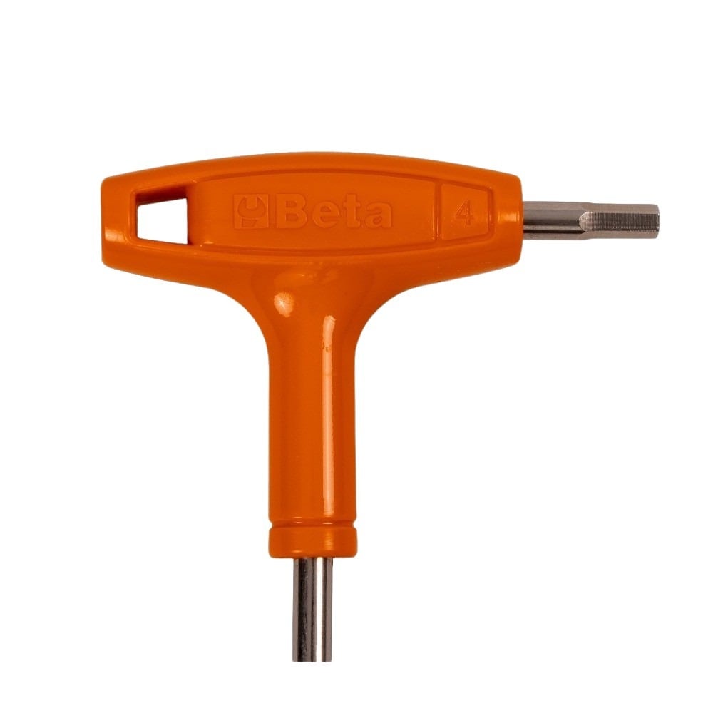 Llave Allen métrica con mango en T de acero inoxidable Beta INOX de 5mm
