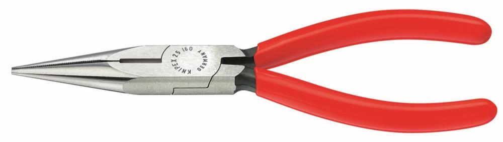 Pinzas de punta larga KNIPEX de 6.25 pulgadas con cortador de alambre - Modelo 25 01 160