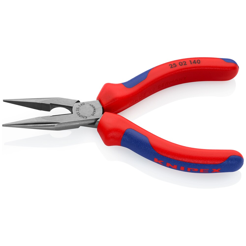 Pinzas de punta fina y cortador de alambre de 5.5 pulgadas KNIPEX 25 02 140