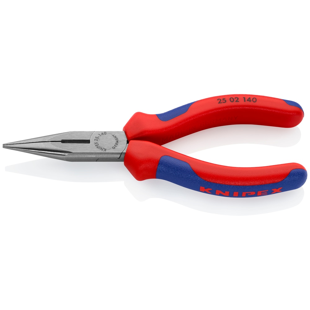 Pinzas de punta fina y cortador de alambre de 5.5 pulgadas KNIPEX 25 02 140