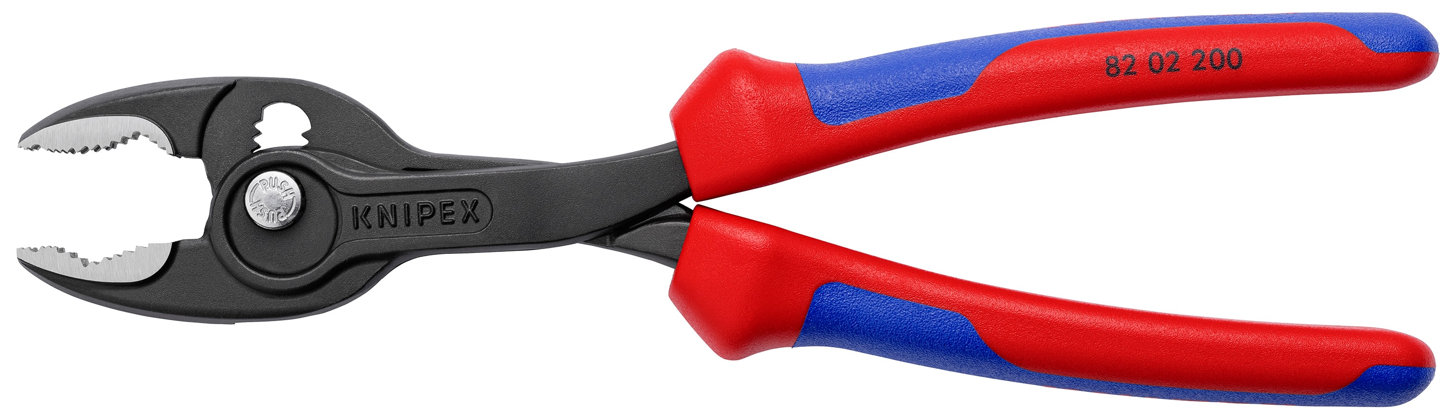Pinzas de pico de loro TwinGrip de 8 pulgadas 82 01 200 SBA de KNIPEX