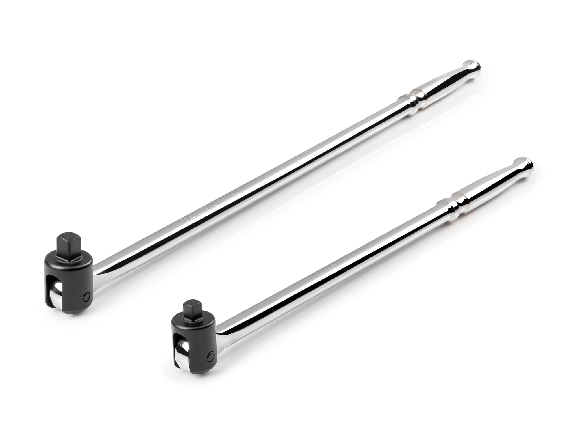 Barra de palanca de 24 pulgadas con mango pulido de 1/2 pulgada, 2 piezas de TEKTON