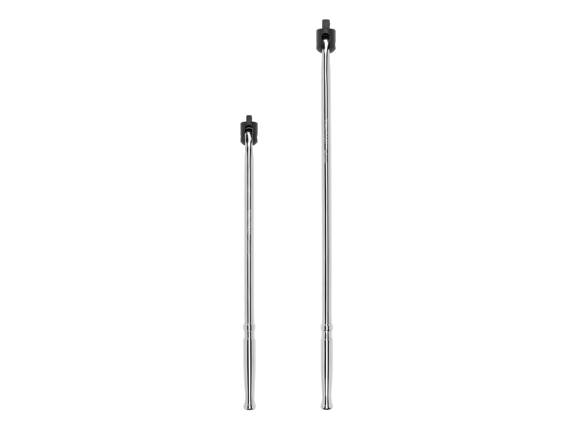 Barra de palanca de 24 pulgadas con mango pulido de 1/2 pulgada, 2 piezas de TEKTON