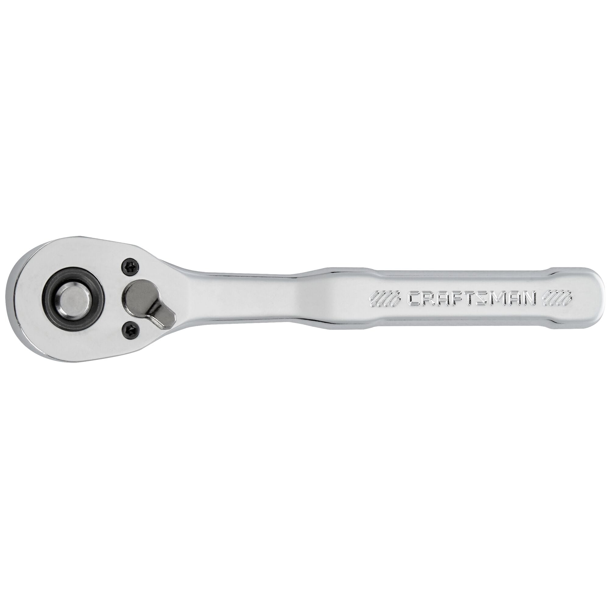 Llave de trinquete con mango pulido de 72 dientes de 1/4 de pulgada