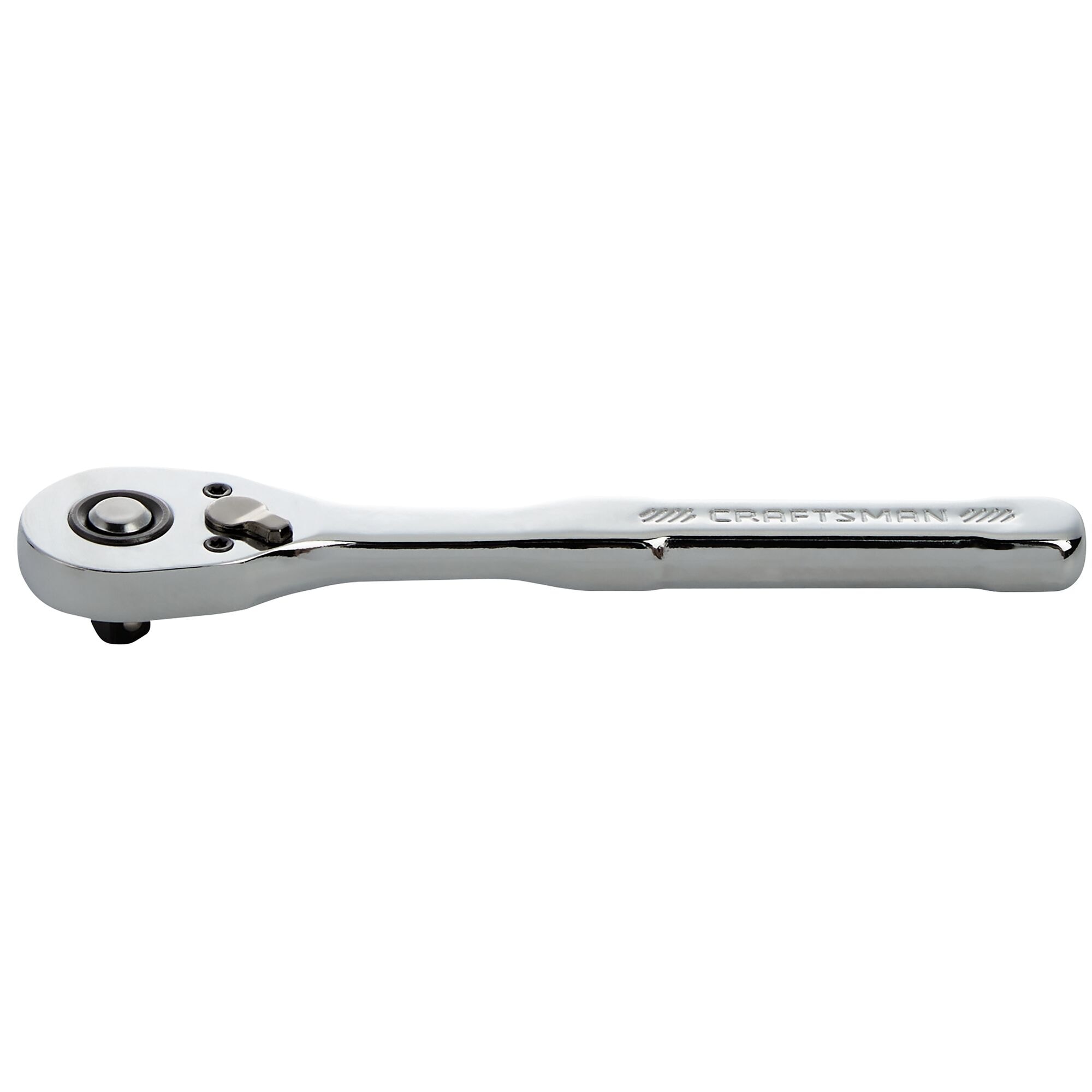 Llave de trinquete con mango pulido de 72 dientes de 1/4 de pulgada
