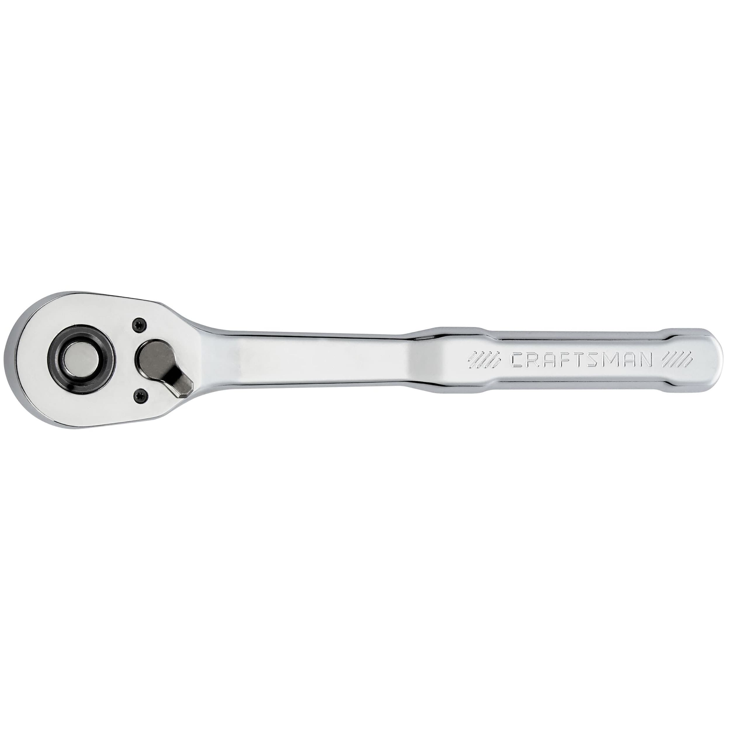 Llave de trinquete de 1/2 pulgadas con mango pulido completo de 72 dientes Craftsmán CMMT86723