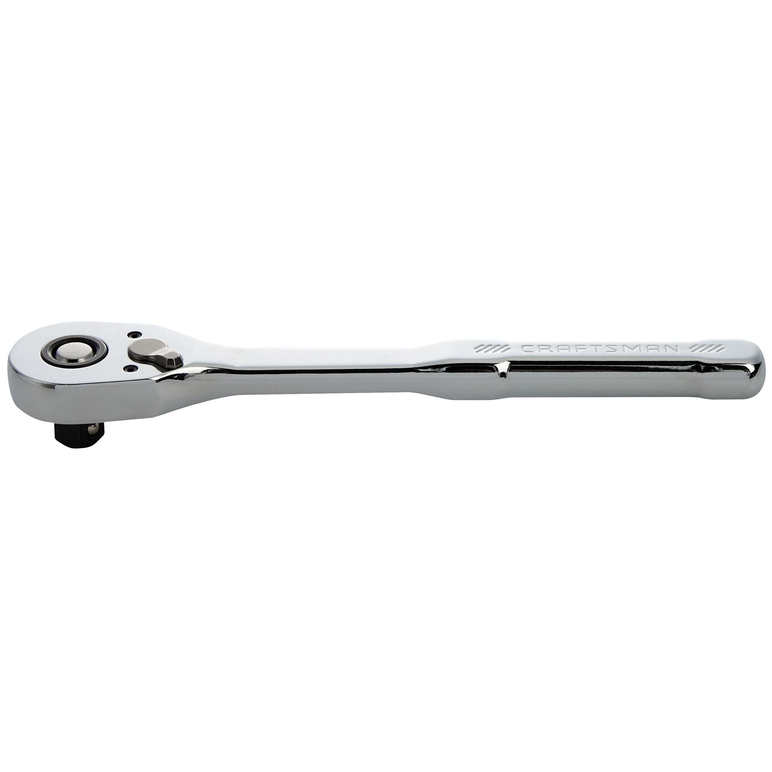 Llave de trinquete de 1/2 pulgadas con mango pulido completo de 72 dientes Craftsmán CMMT86723