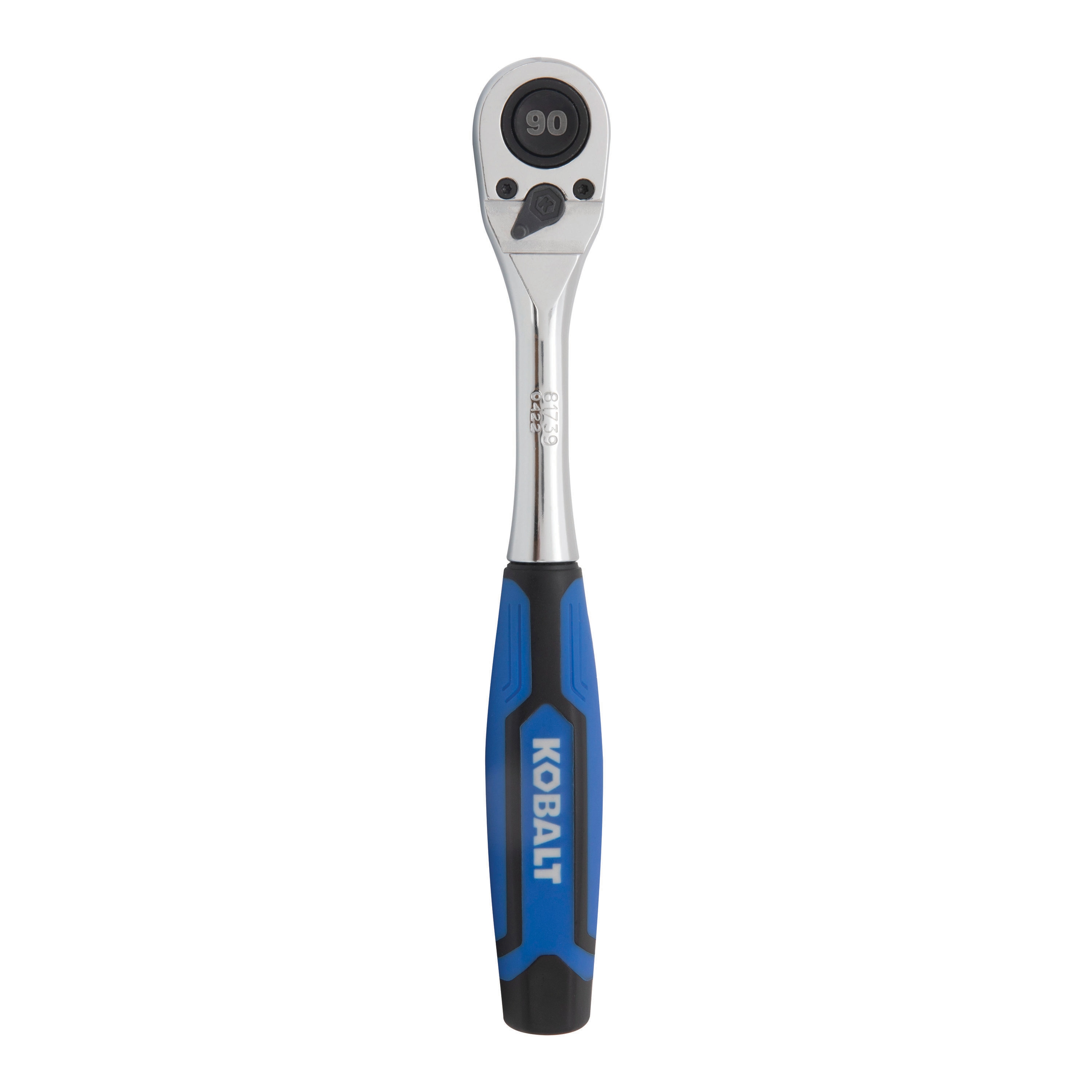 Trinquete de mango de confort con unidad de 3/8 pulgadas y 90 dientes Kobalt 81739