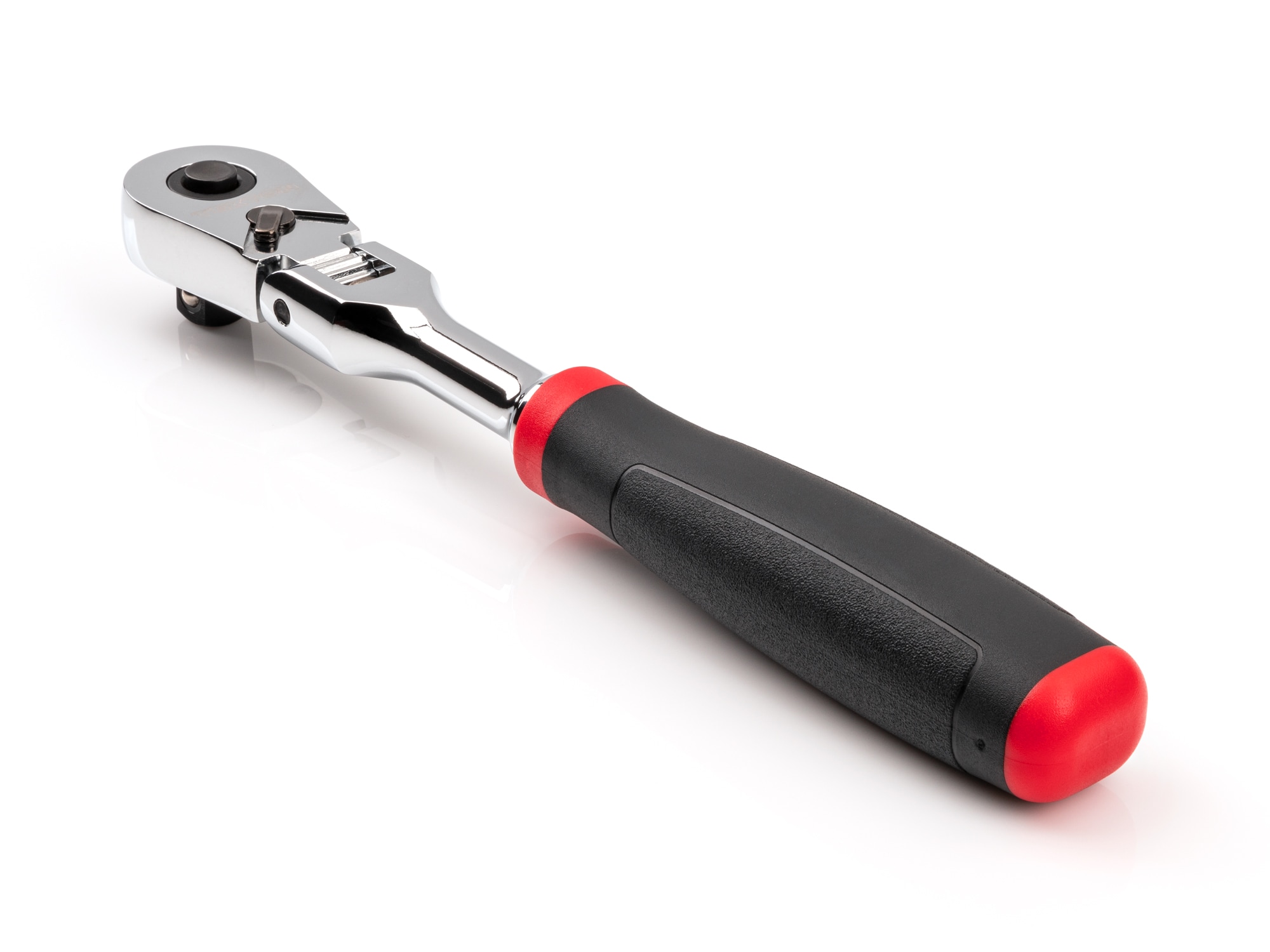 Llave de trinquete con cabeza flexible de 90 dientes y mango de agarre cómodo de 3/8 pulgadas TEKTON SRH32108