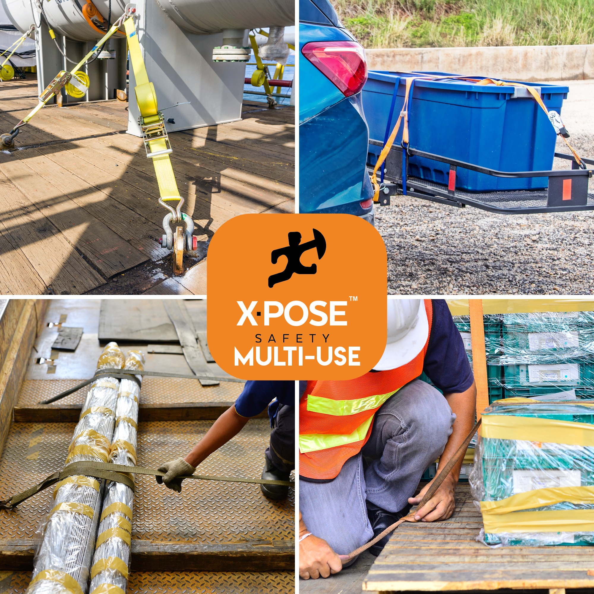 Trinquete con mango de aluminio XPOSE SAFETY 11 dientes de 1/2, 3/8 y 1/4 pulgadas de accionamiento RTD227-DJH-10-X-S