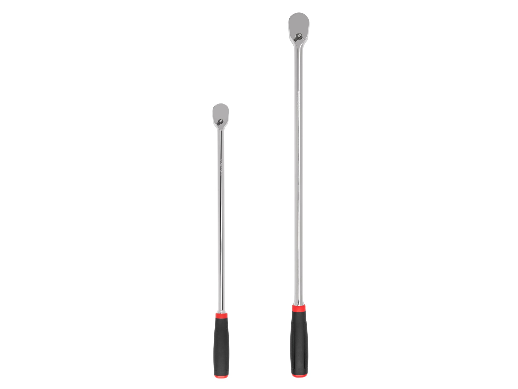 Juego de 2 llaves de trinquete con mango de agarre cómodo TEKTON de 90 dientes de 3/8 pulgadas y 1/2 pulgadas