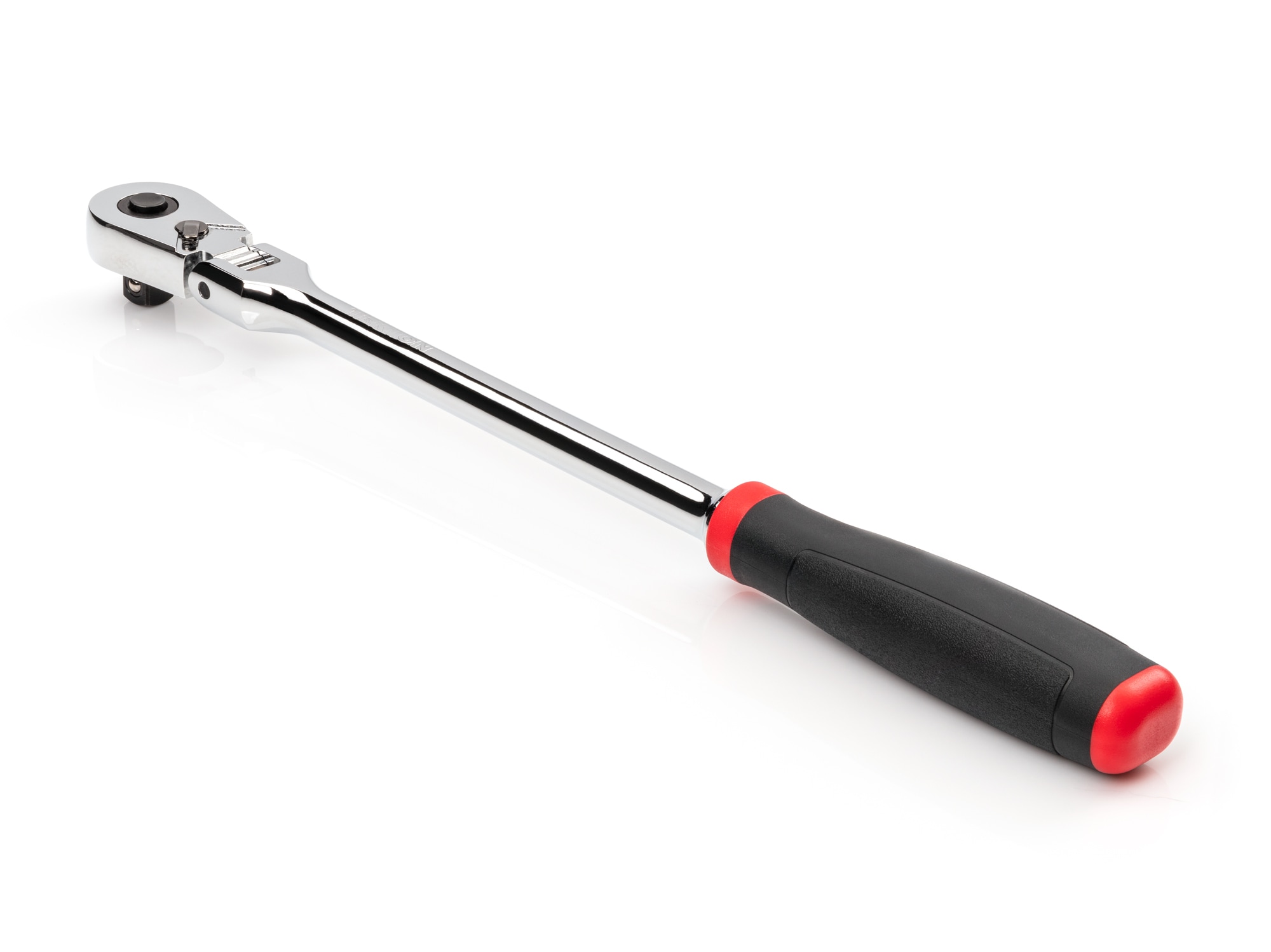 Llave de trinquete de cabeza flexible con mango ergonómico de 3/8 pulgadas de 90 dientes TEKTON SRH32112