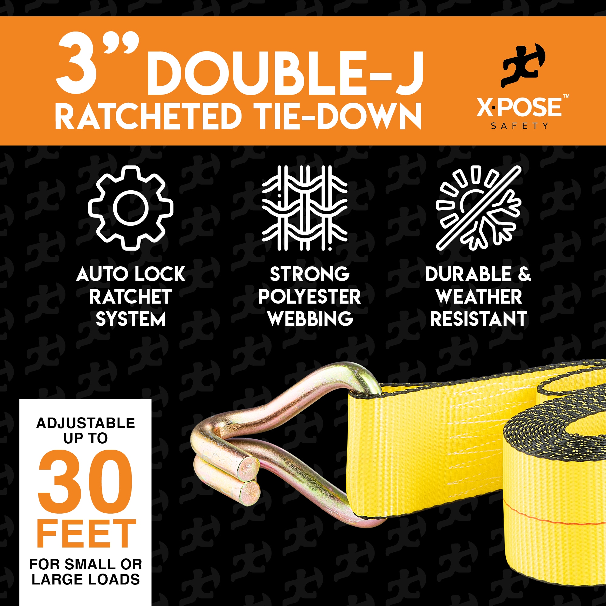 Llave de trinquete con mango de aluminio de 12 dientes y 1/2, 3/8 y 1/4 pulgadas de XPOSE SAFETY