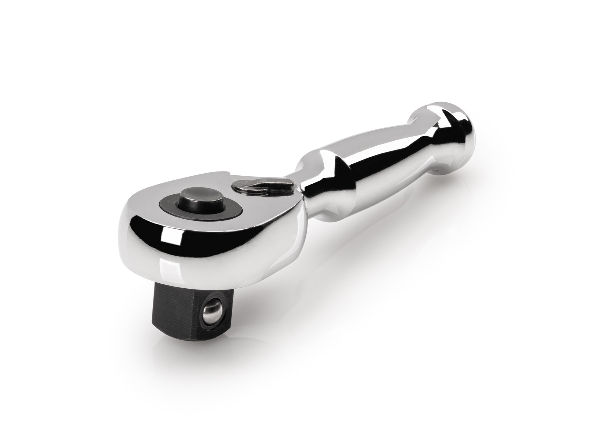 Llave de trinquete de mango pulido de 3/8 pulgadas con 90 dientes - TEKTON SRH11503