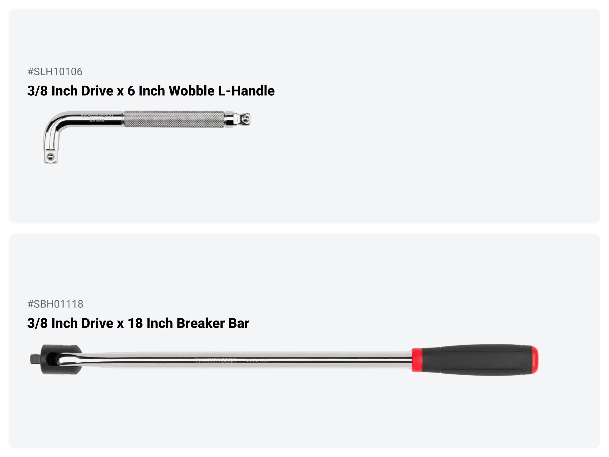 Juego de Rápido Accionar de 10 Piezas con Mango Ergonómico y Cabezal Flexible de 90 Dientes de 3/8 pulgadas de TEKTON SDR99104