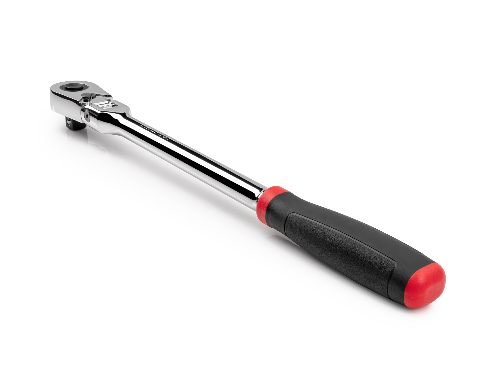Llave de trinquete con cabezal flexible de mango ergonómico de 1/2 pulgadas de diseño cómodo de 90 dientes - TEKTON SRH32214