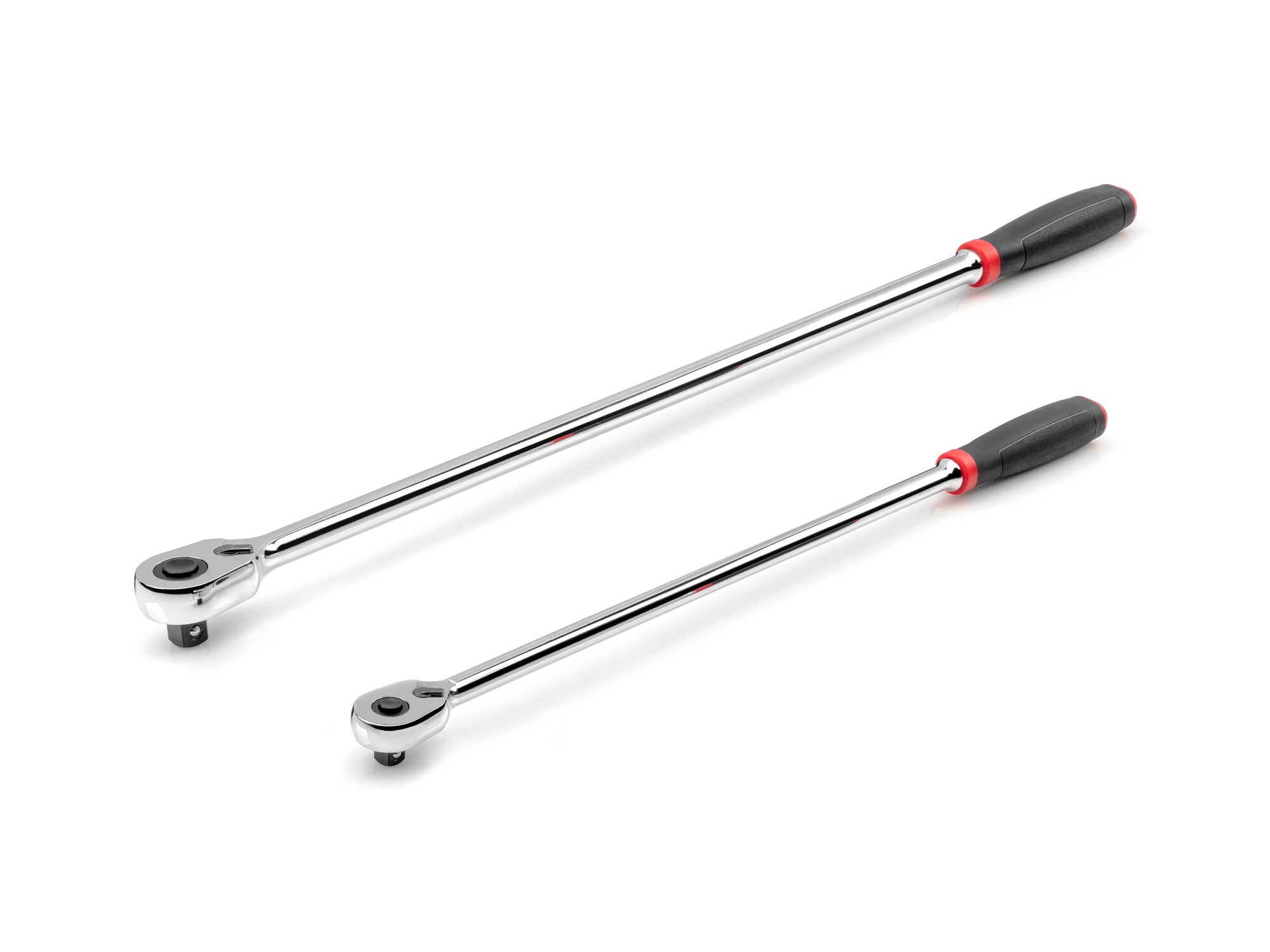 Juego de Ratchets con Mango Ergonómico de 2 piezas de 90 dientes de 3/8 y 1/2 pulgadas