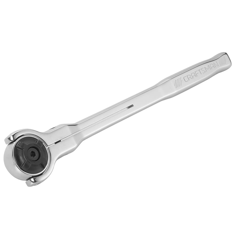 Llave de trinquete de 72 dientes y mango de pulido completo de 3/8 pulgadas de CRAFTSMAN CMMT99422