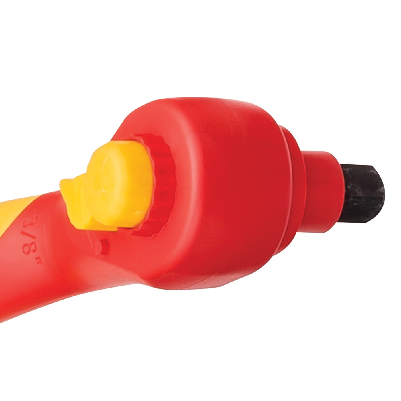 Matraca Powerbuilt de 72 dientes con mango de agarre cómodo de 3/8 pulgadas - 642948