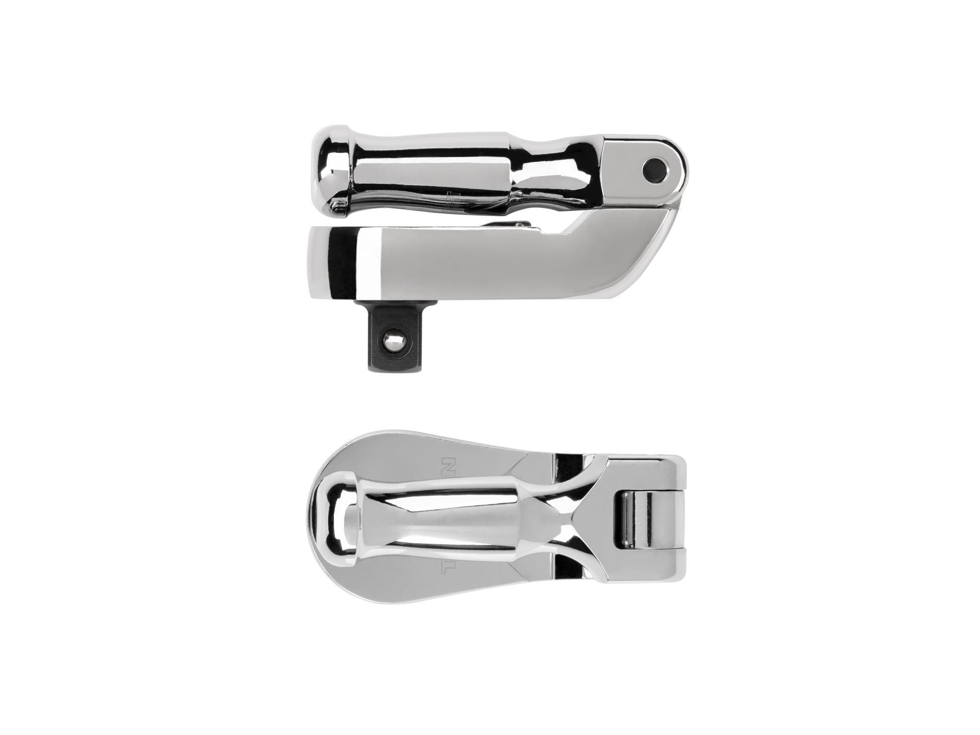 Llave de trinquete flexible con mango plegable TEKTON de 90 dientes y 3/8 pulgadas de unidad SRH25104.
