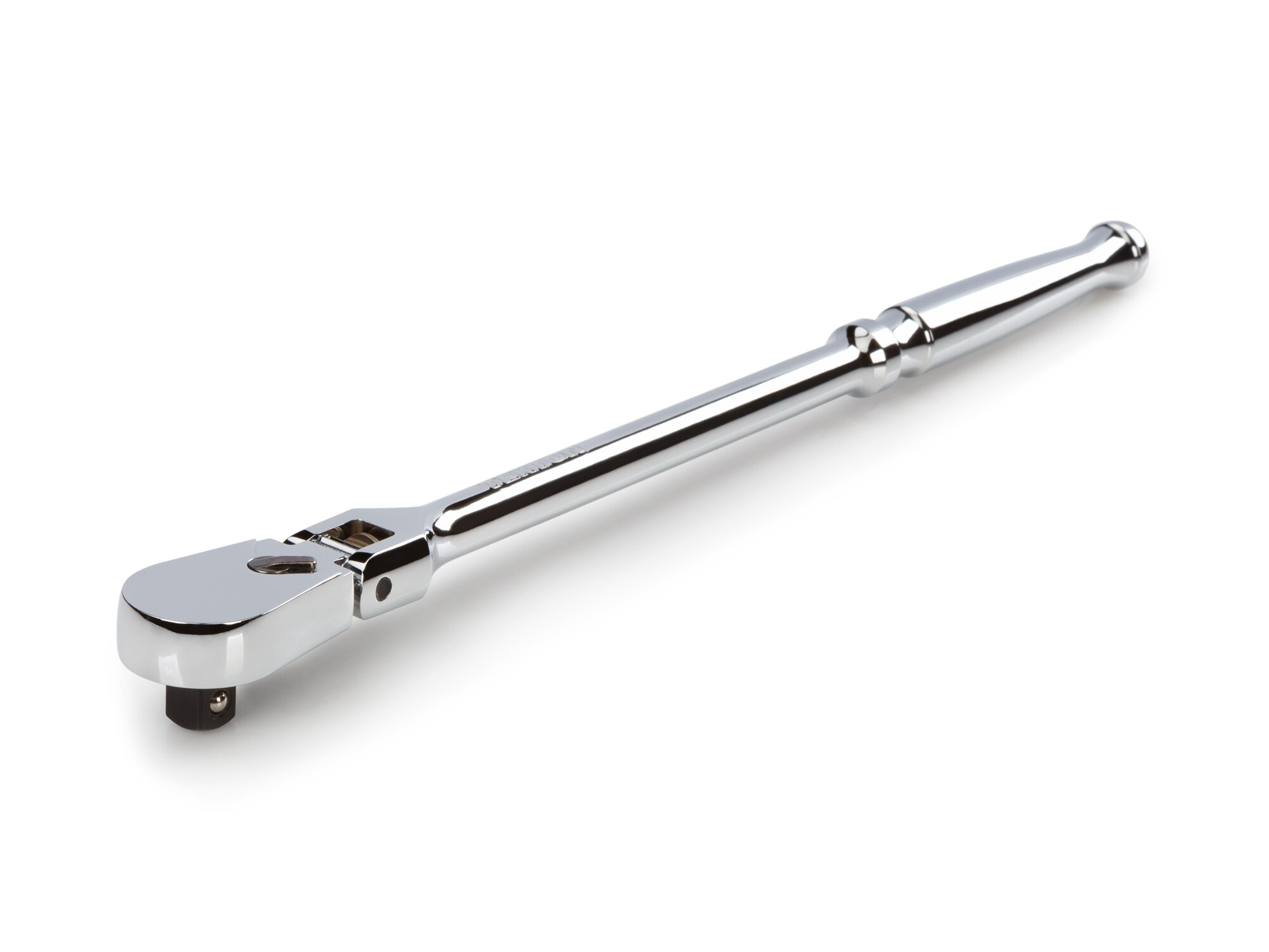 Llave trinquete con cabeza flexible de 90 dientes, 1/2 pulgada drive con acabado pulido completo Tekton SRH21214
