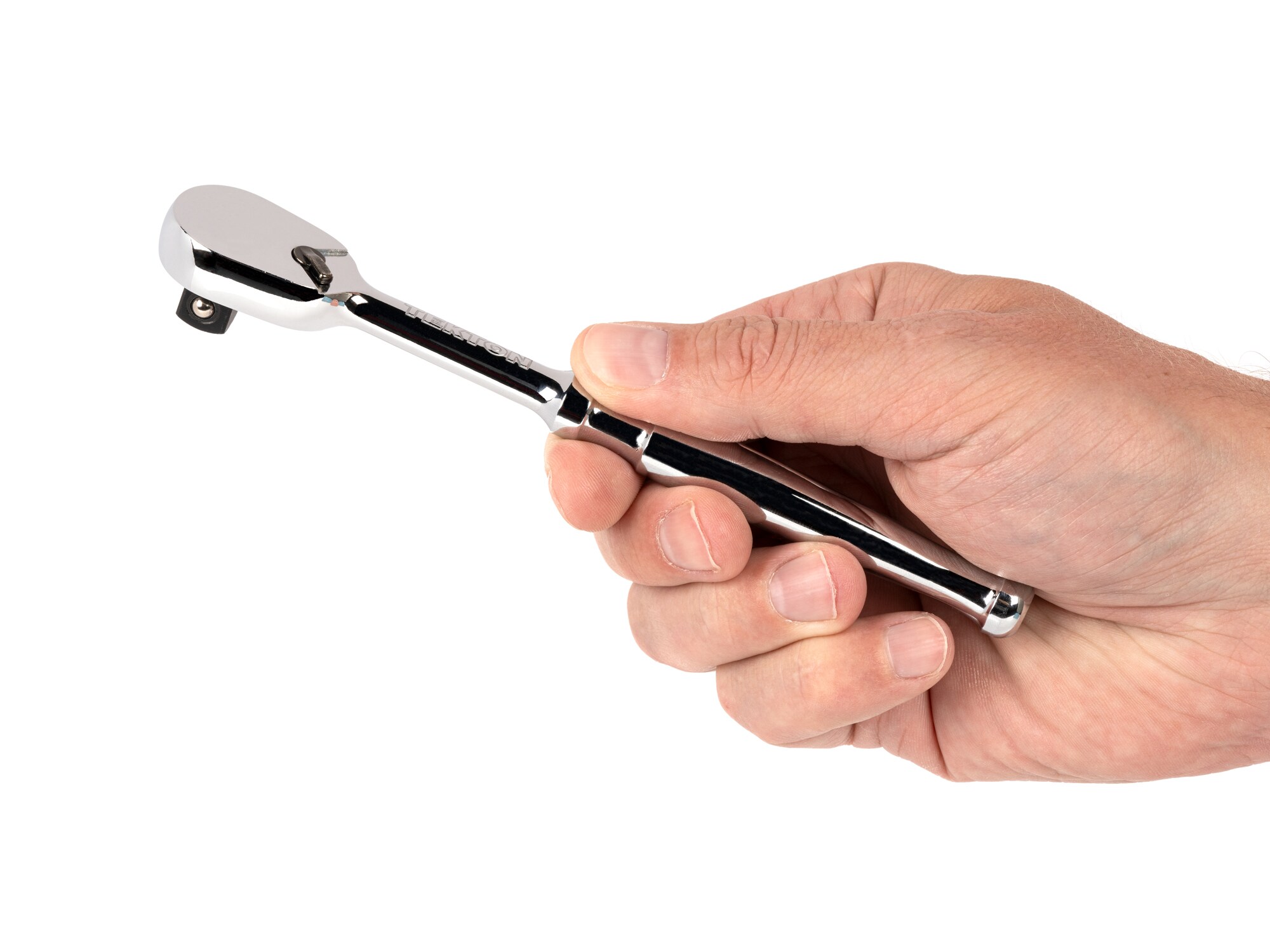 Llave de trinquete con mango pulido de 90 dientes de 3/8 pulgadas TEKTON SRH01506