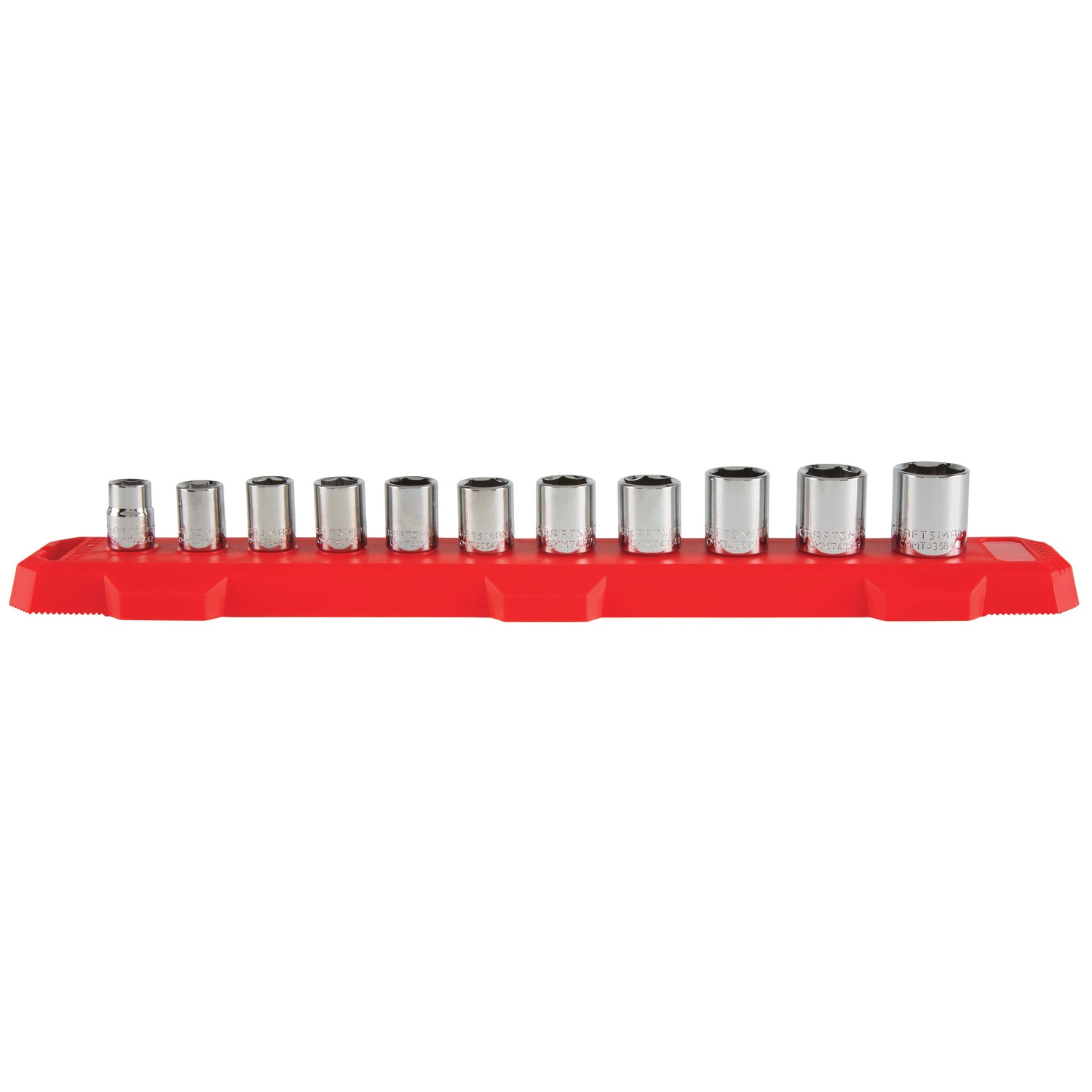 Juego de 11 piezas de dados métricos de 3/8 pulgadas de Craftsmán