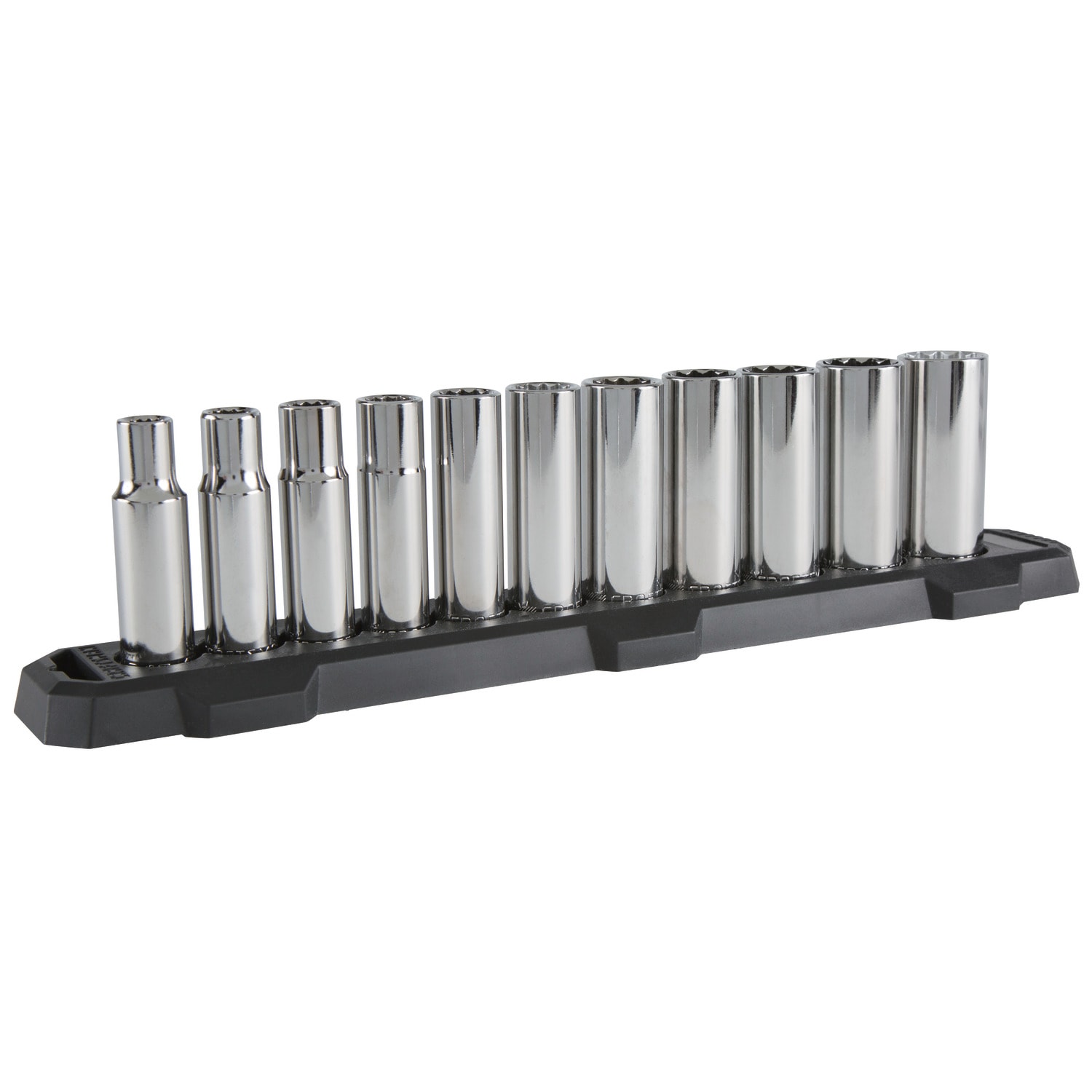 Juego de dados profundos estándar de 1/2 pulgadas (SAE) CRAFTSMAN de 11 piezas