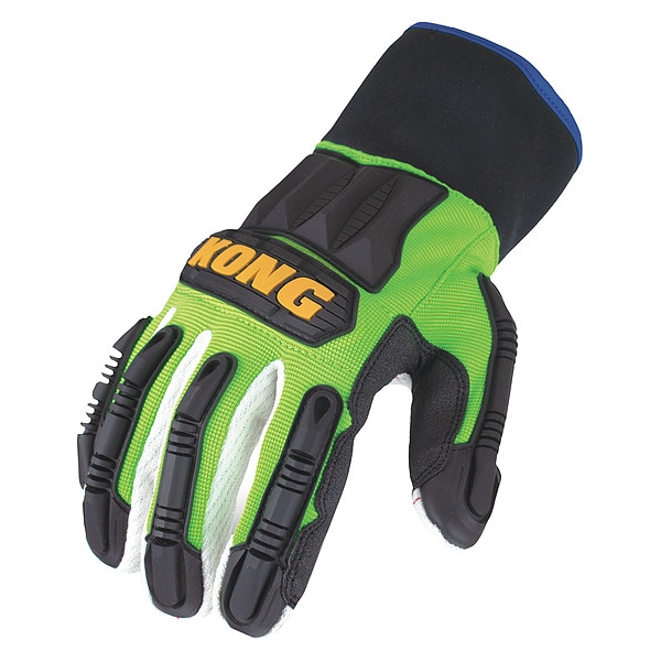 Guantes de mecánico Ironclad Performance Wear, L (4), Naranja/Negro - KCCPW-04-L