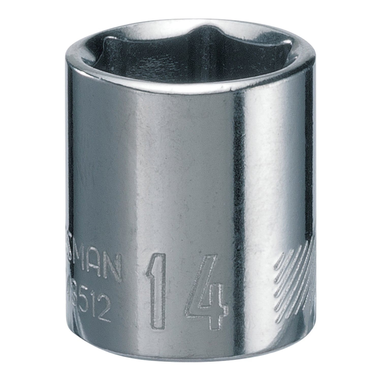 Llave de vaso poco profunda de 14mm con cuadrante de 1/4 pulgadas CRAFTSMAN CMMT43512