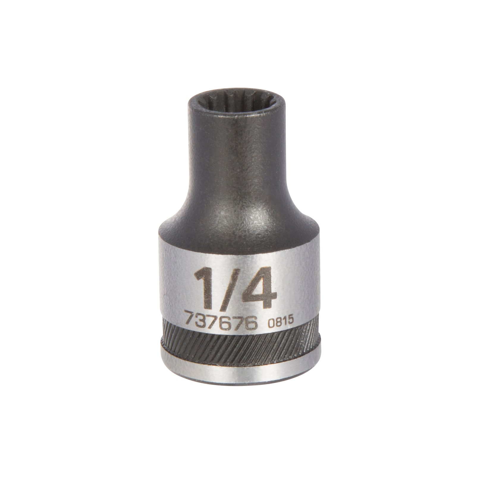 Llave de vaso superficial estándar de 1/4 de pulgada con unidad universal de 3/8 pulgadas Kobalt 87278