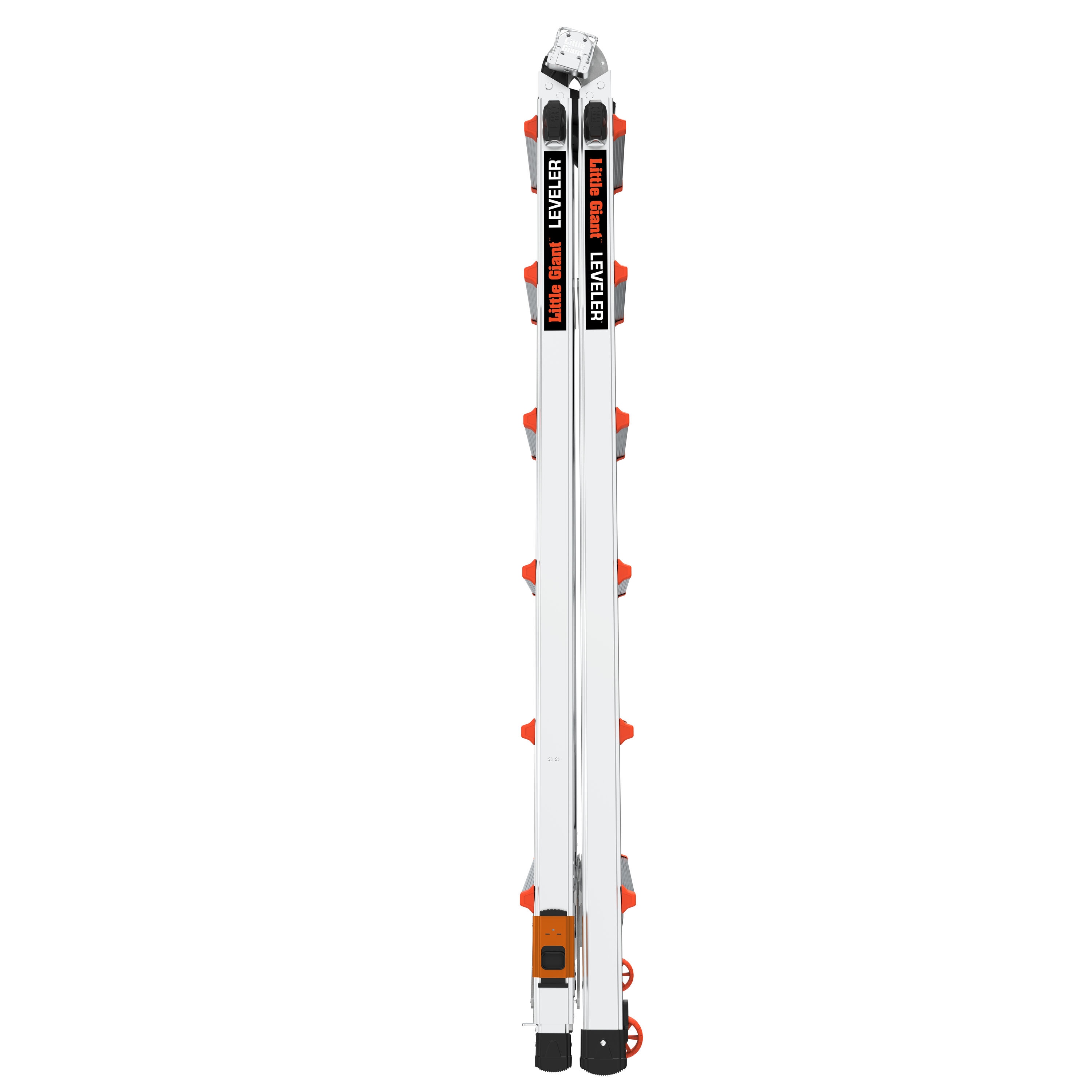 Escalera multifuncional telescópica con niveladores de patas 25.1 pies de alcance - Capacidad de carga de 300 lbs. Nivelador 2.0 M26 de Little Giant Ladders