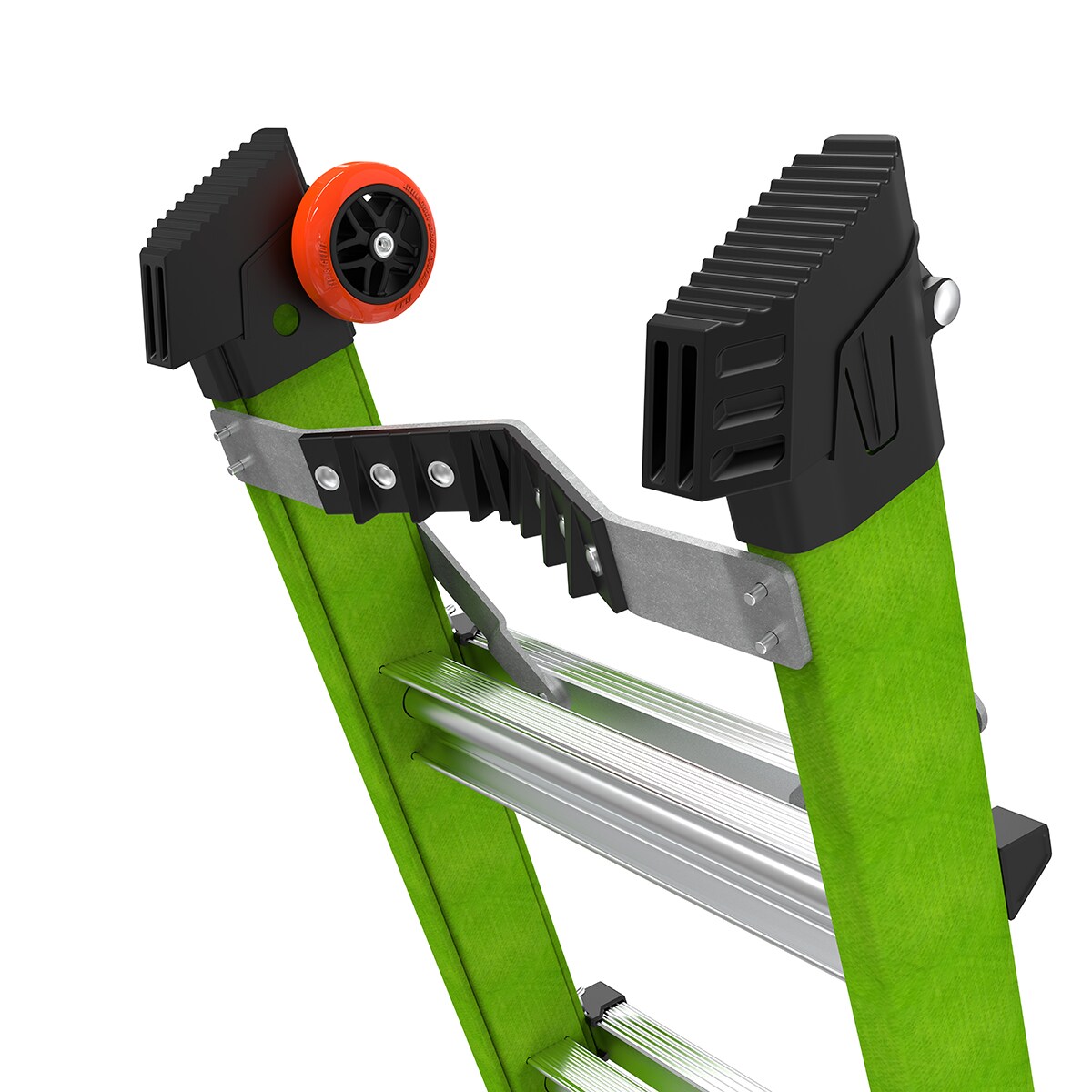Escalera Multi-Posición Telescópica Todo Terreno Conquest de Little Giant Ladders, Alcance de 22 Pies Tipo 1A - Capacidad de Carga de 136 kg.