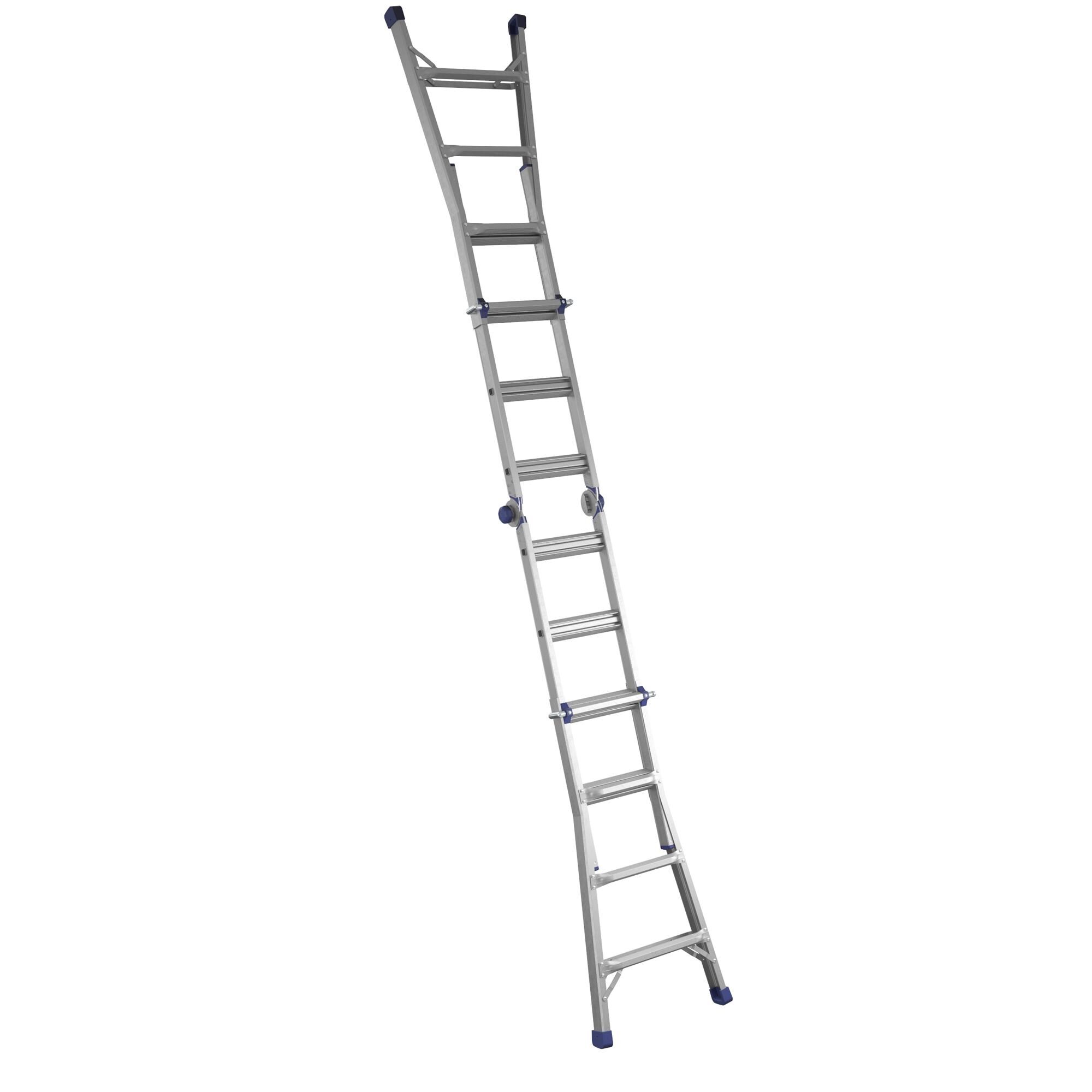 Escalera multiusos tipo 1A de 18 pies de alcanze con capacidad de carga de 300 libras 20918T1ASE de Cosco