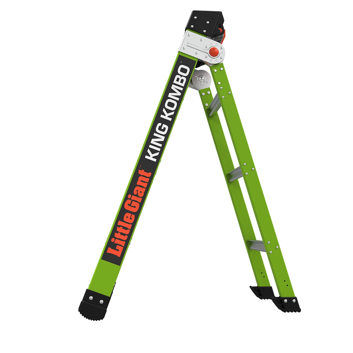 Escalera multiusos 3 en 1 Little Giant Ladders King Kombo 2.0 con alcance de 10.3 pies y capacidad de carga de 375 lbs. - Tipo 1AA, modelo 13470-001.