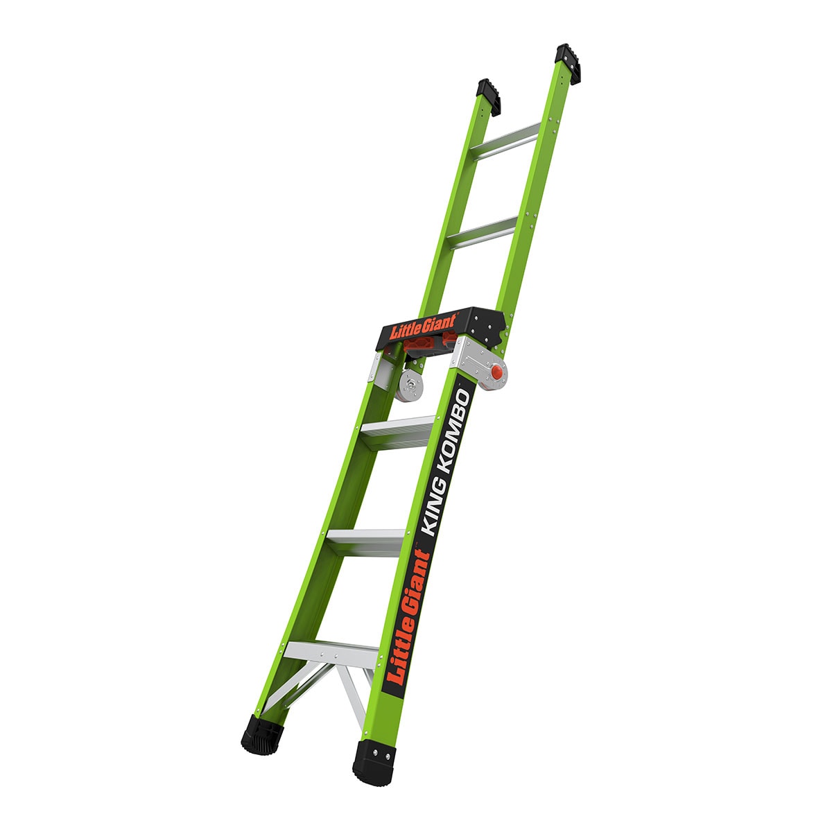 Escalera multiusos 3 en 1 Little Giant Ladders King Kombo 2.0 con alcance de 10.3 pies y capacidad de carga de 375 lbs. - Tipo 1AA, modelo 13470-001.