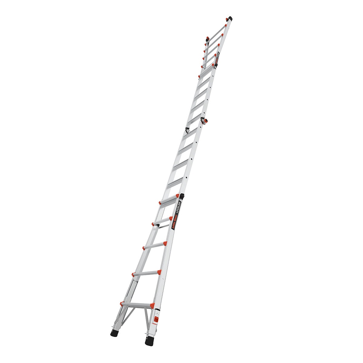 Escalera de Posiciones Múltiples Telescópica con Niveladores de Pata Tipo 1AA - Capacidad de Carga de 375 lbs. Alcanza hasta 22.0 pies - Modelo Leveler M22 de Little Giant Ladders 16622-801.