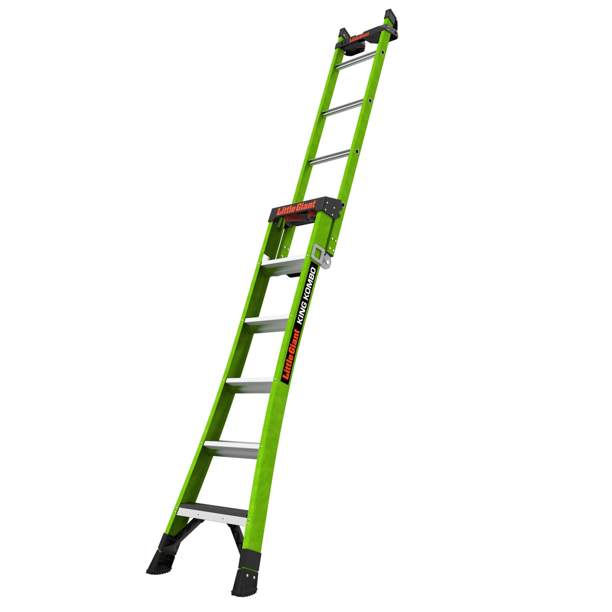 Escalera multiusos King Kombo 2.0 de Little Giant Ladders, alcance de 13.1 pies, capacidad de carga de 375 lbs. Tipo 1AA