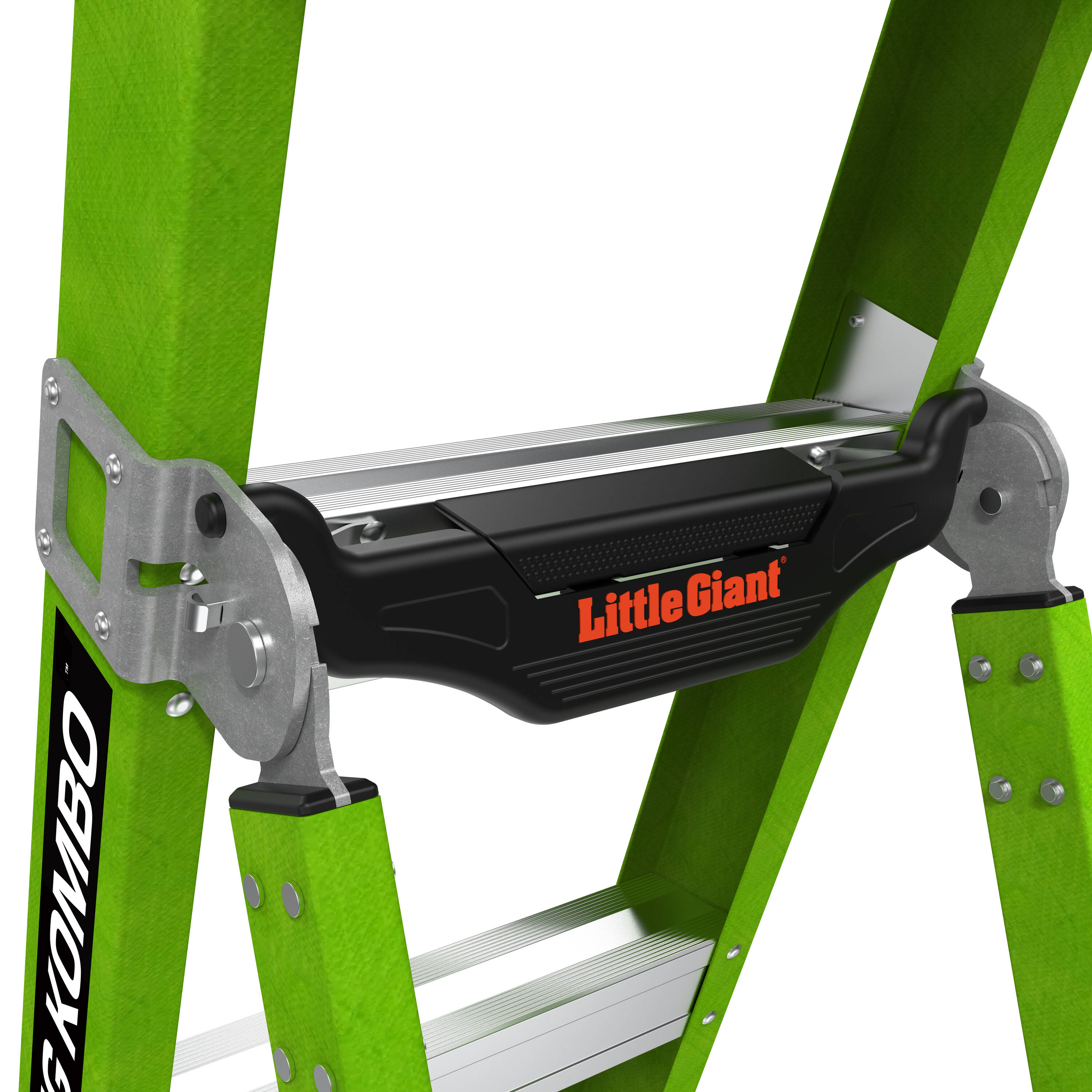 Escalera multifuncional King Kombo 2.0 de Little Giant Ladders, alcance de 17.2 pies tipo 1AA - Capacidad de carga de 375 lbs. 13908-071.