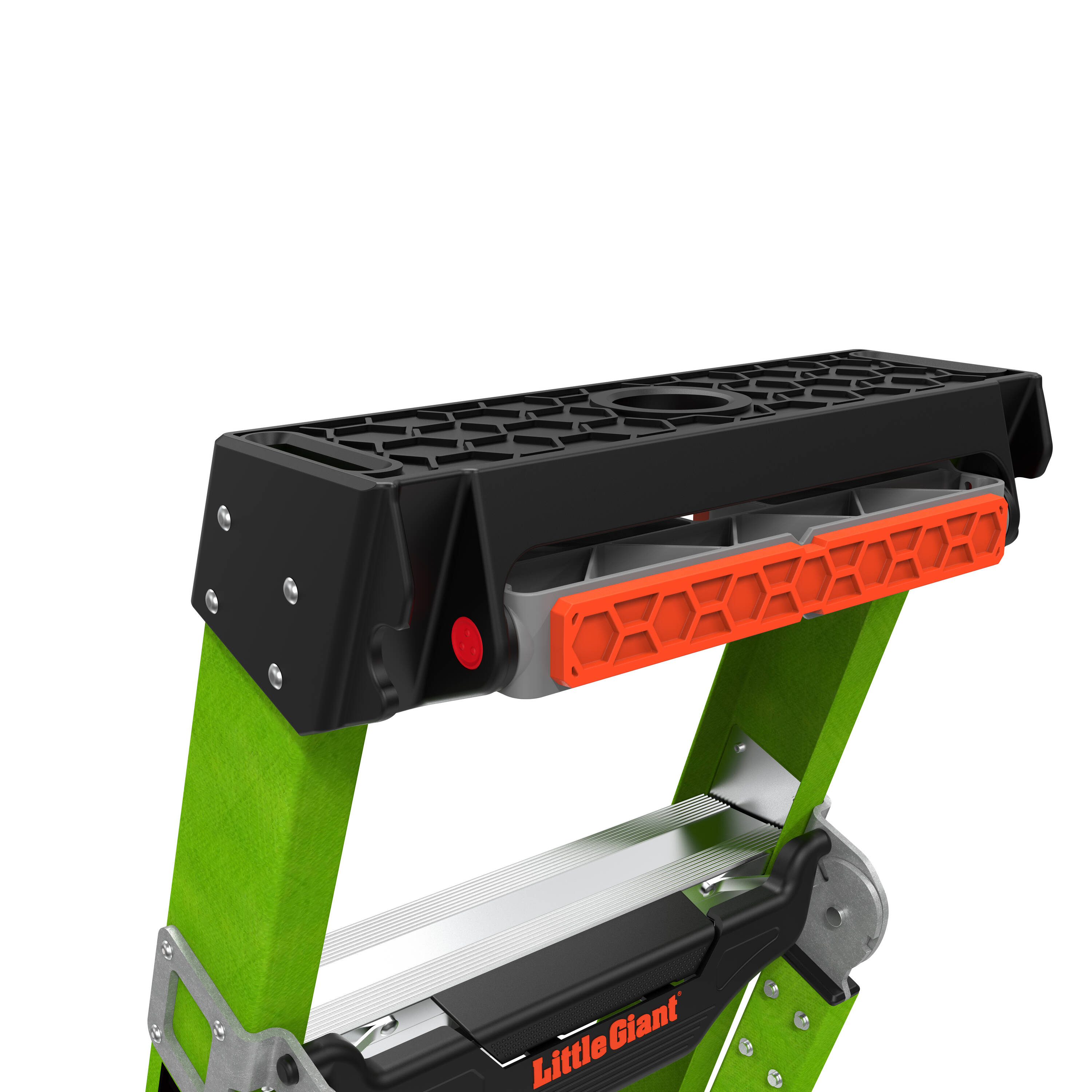 Escalera multifuncional King Kombo 2.0 de Little Giant Ladders, alcance de 17.2 pies tipo 1AA - Capacidad de carga de 375 lbs. 13908-071.
