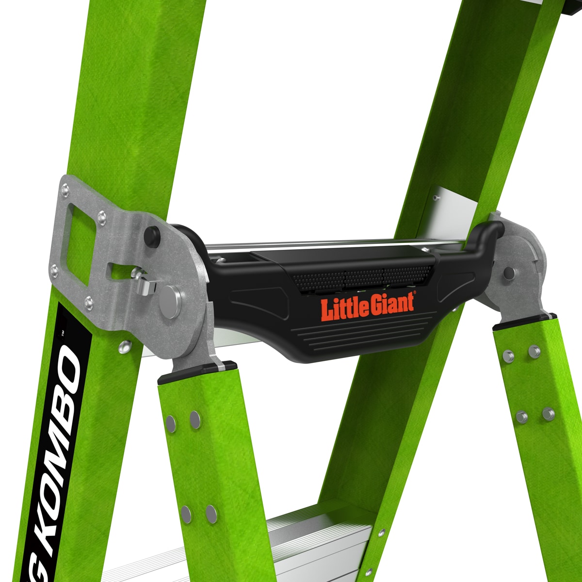 Escalerilla multifuncional King Kombo 2.0 de Little Giant Ladders, alcance de 13.1 pies y capacidad de carga de 375 libras. 3 en 1, tipo 1AA, modelo 13906-074.