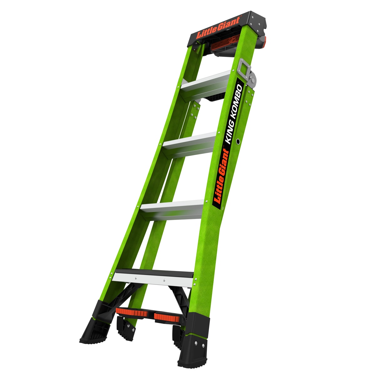 Escalera multifuncional tipo 1AA King Kombo 2.0 con alcance de 11.4 pies y capacidad de carga de 375 lbs.