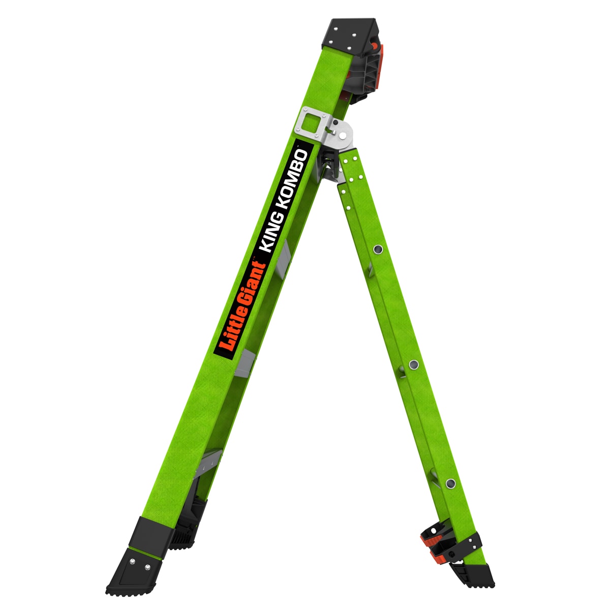 Escalera multifuncional tipo 1AA King Kombo 2.0 con alcance de 11.4 pies y capacidad de carga de 375 lbs.