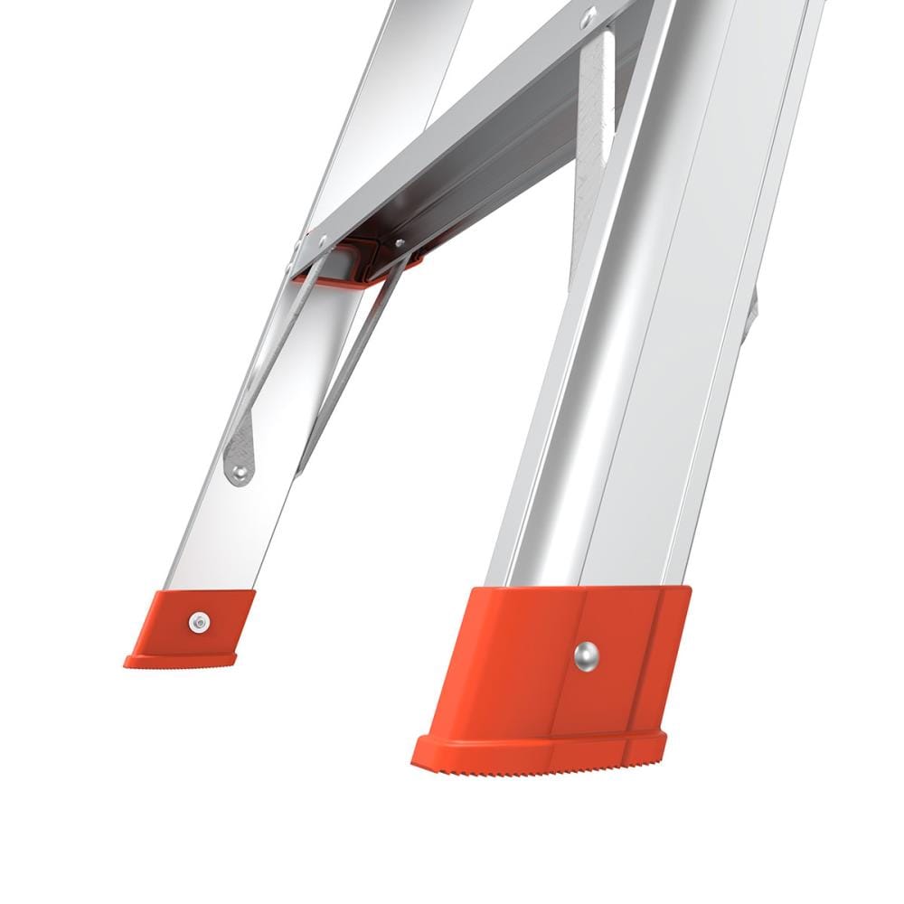 Escalera plataforma Little Giant Ladders Flip-N-Lite M5 de 5 pies (altura de alcance de 9.3 pies) de aluminio Tipo 1A - Capacidad de carga de 300 libras 15273-001