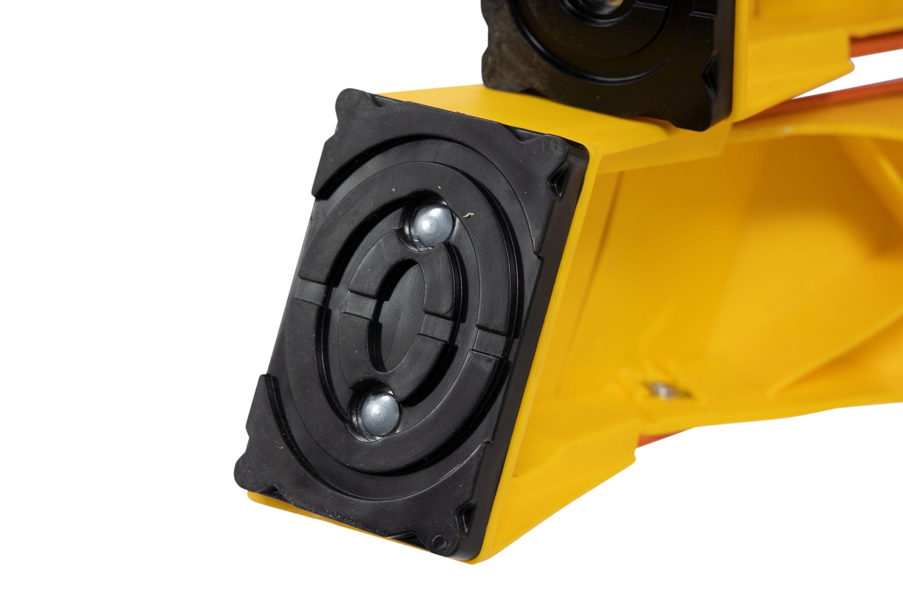 Escalera de plataforma PD6208 de fibra de vidrio de 11 pies (altura de alcance de 14 pies) Tipo 1A con capacidad de carga de 300 libras Werner.