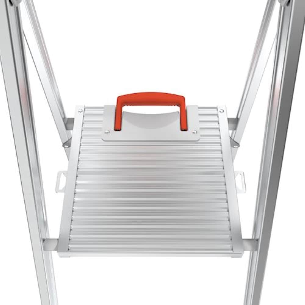 Escalerilla Little Giant Paint Pro de 5 pies (altura de alcance de 9.33 pies) de aluminio Tipo 1AA - Capacidad de carga de 375 lb. Escalera de plataforma 15165-001