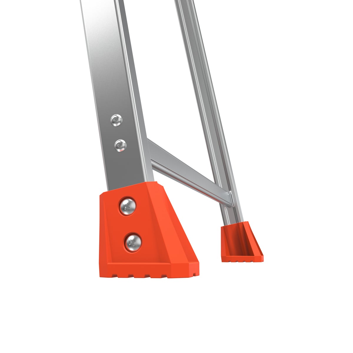 Escalera de aluminio tipo 1AA de Little Giant Ladders Xtra-Lite Plus de 5 pies (altura de alcance de 9.3 pies) con capacidad de carga de 375 libras.