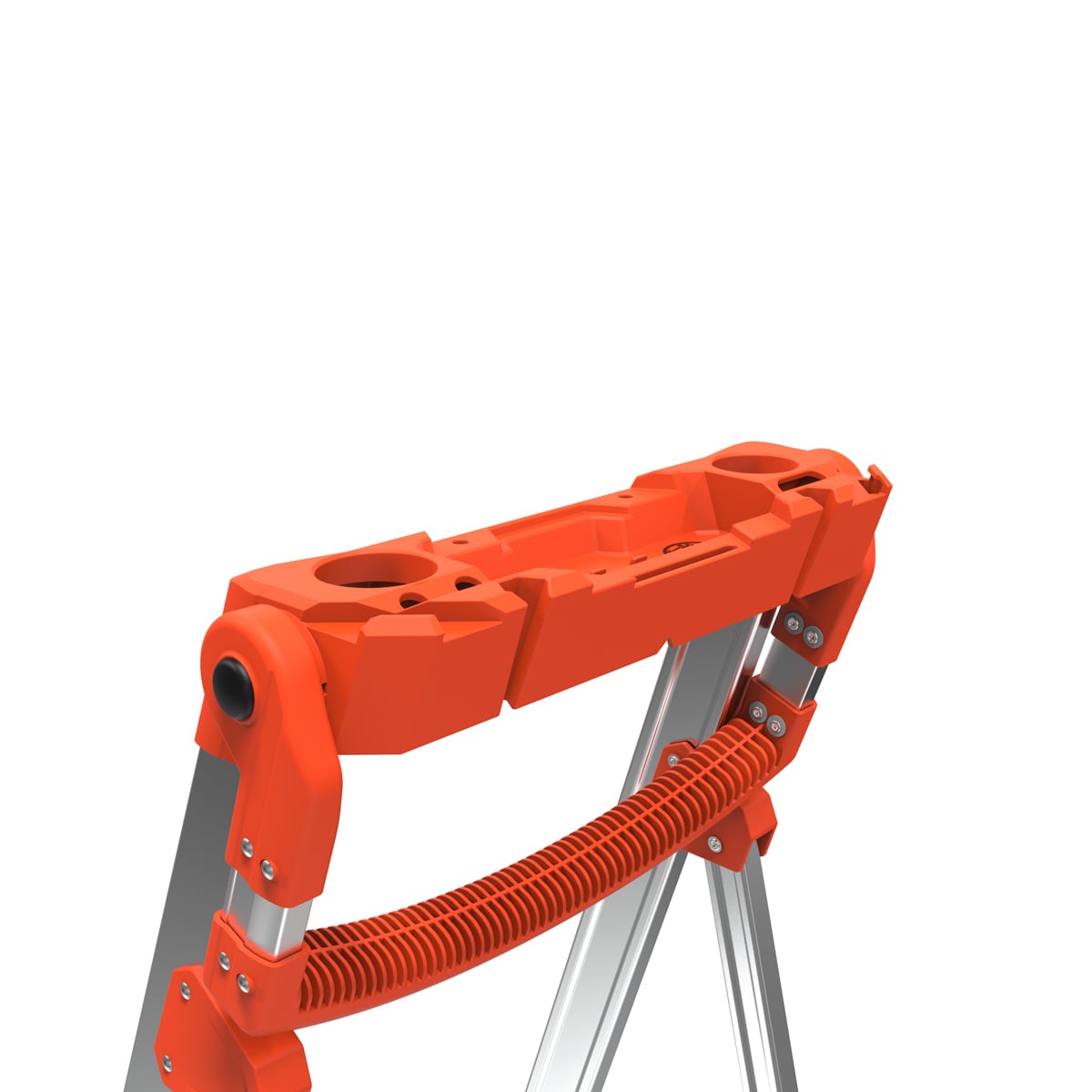 Escalera de aluminio tipo 1AA de Little Giant Ladders Xtra-Lite Plus de 5 pies (altura de alcance de 9.3 pies) con capacidad de carga de 375 libras.